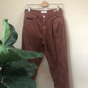 PACSUN corduroy mom jeans